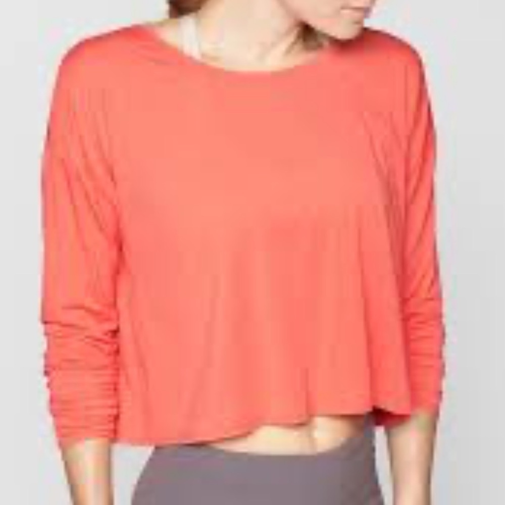 Athleta Studio Crop Longsleeve - Picture 2 of 2